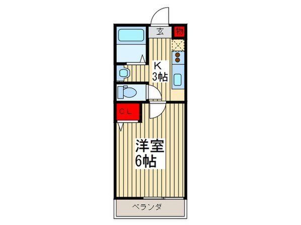 サンプレイスの物件間取画像